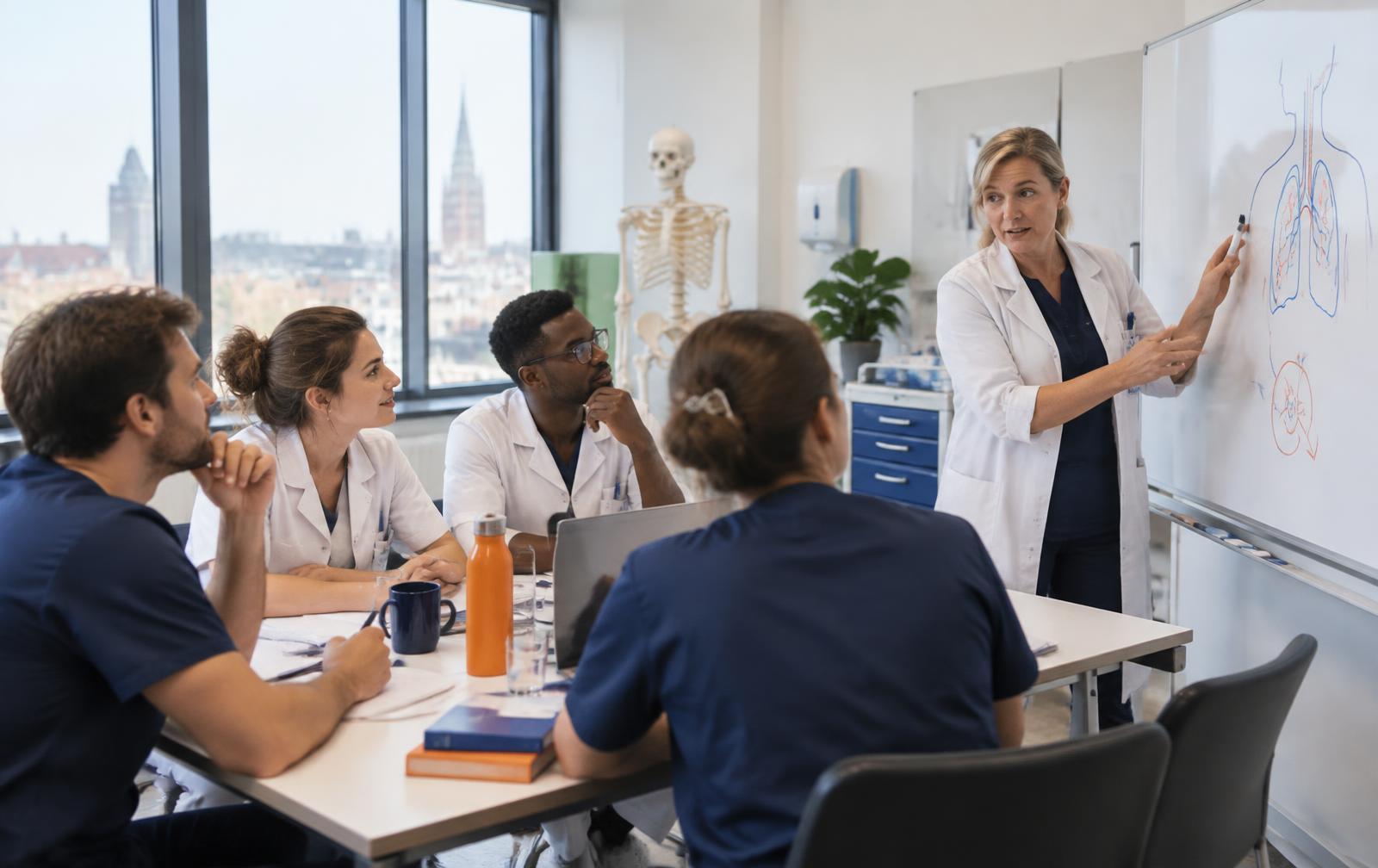 Samen leren in een klinische opleidingsomgeving